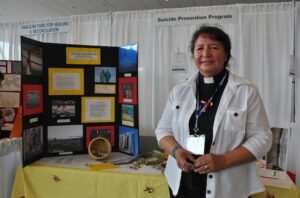 The Rev. Nancy Bruyere, a non-stipendiary priest from the diocese of Keewatin, has been named suicide prevention co-ordinator for western Canada and the Arctic. Photo: Marites N. Sison
