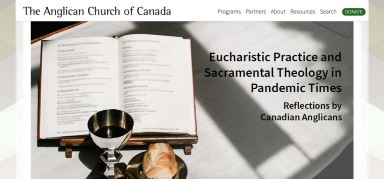 New Anglican Church of Canada resource offers theological reflection for pandemic era